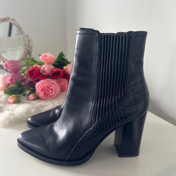 Wittner heeled boots in black - size 38 - Picture 2 of 5